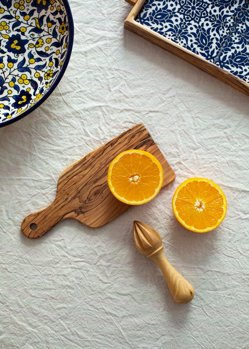 Liten fjøl i oliventre