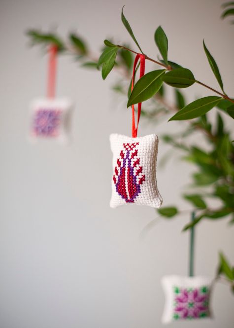 Hovedbilde Håndbrodert pynt, Threads of Hope