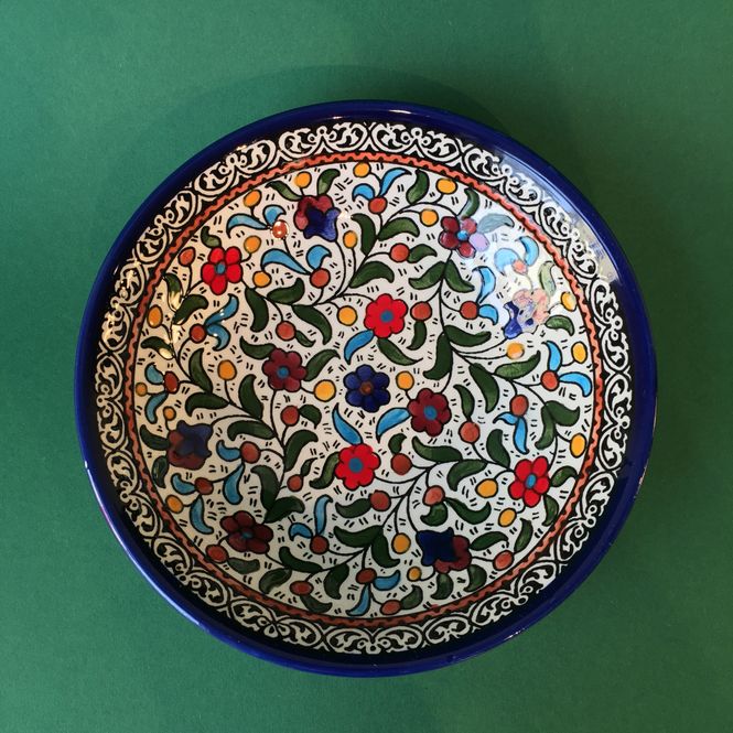 Hovedbilde Keramikkskål, flerfarget 20 cm