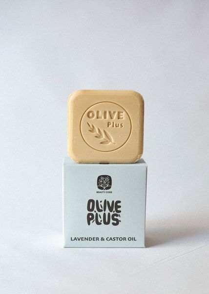 Hovedbilde Olivensåpe, lavendel og kastorolje