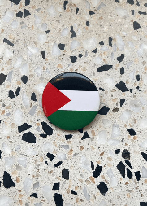 Hovedbilde Button, Palestinsk flagg