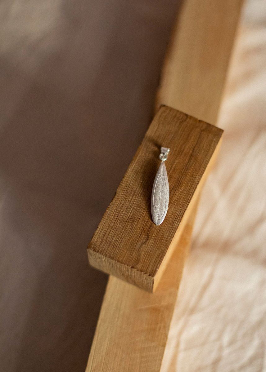 Halskjede - lite olivenblad