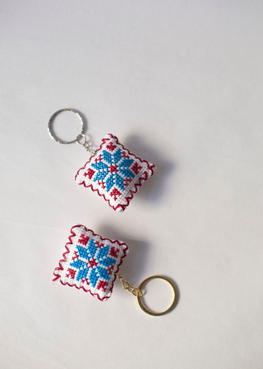 Håndbrodert nøkkelring, Threads of Hope