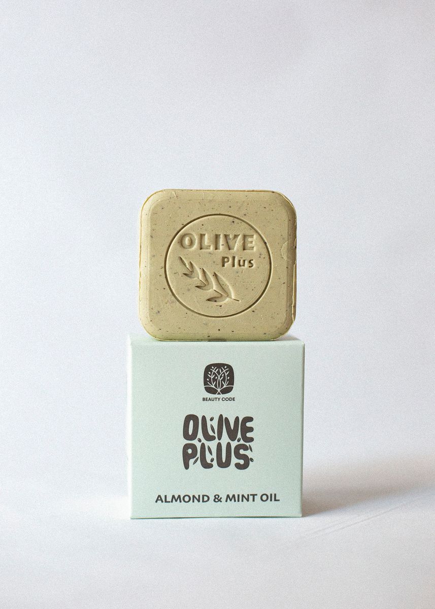 Olivensåpe, mandel og mynte