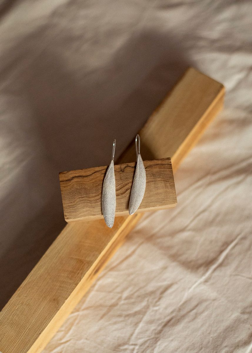 Øredobber - olivenblad