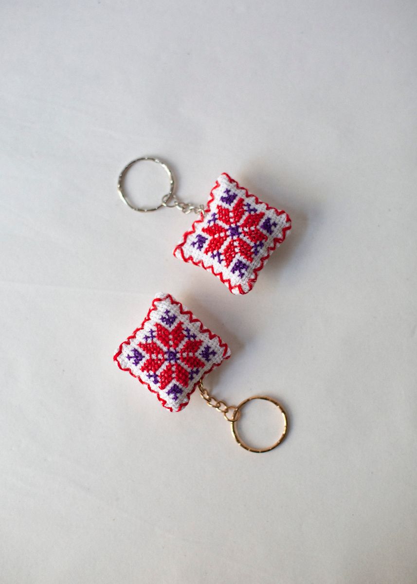 Håndbrodert nøkkelring, Threads of Hope