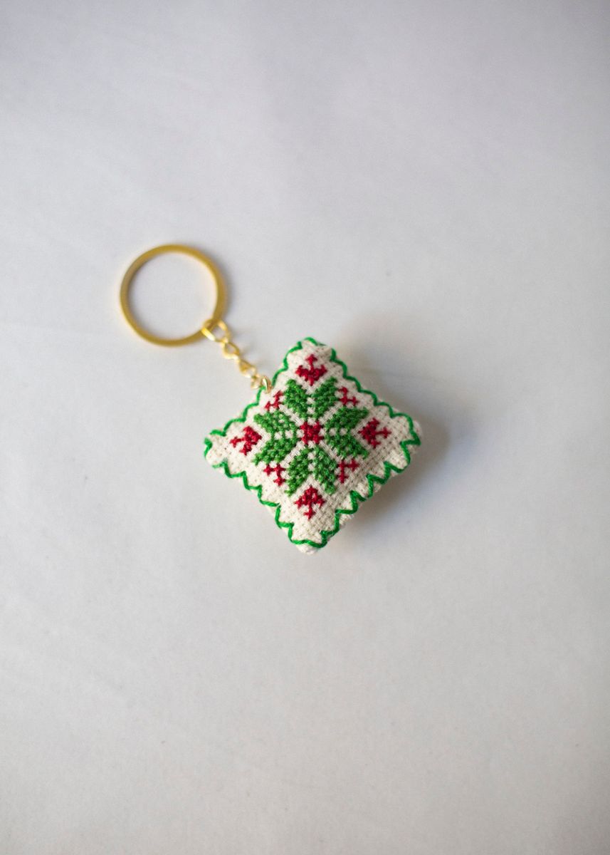 Håndbrodert nøkkelring, Threads of Hope