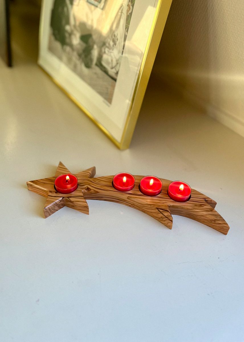 Lysestake i oliventre